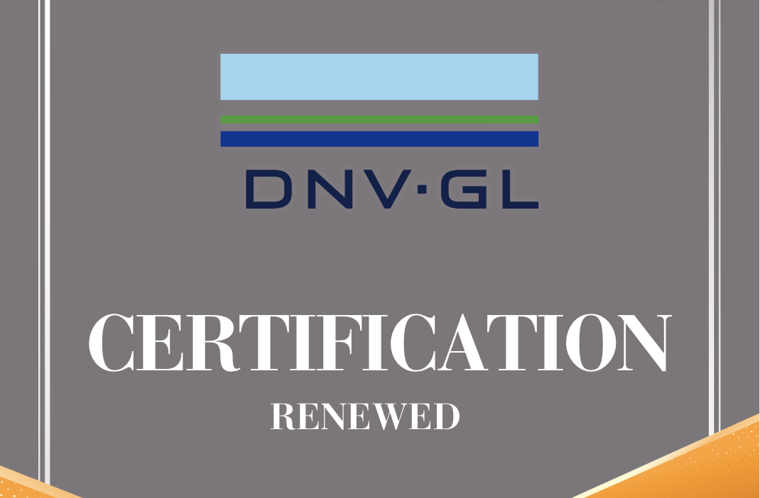 Certification renewed